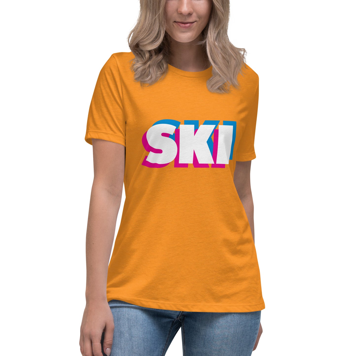 CS0058 - 02001 - 3D SKI Women's Relaxed T-Shirt