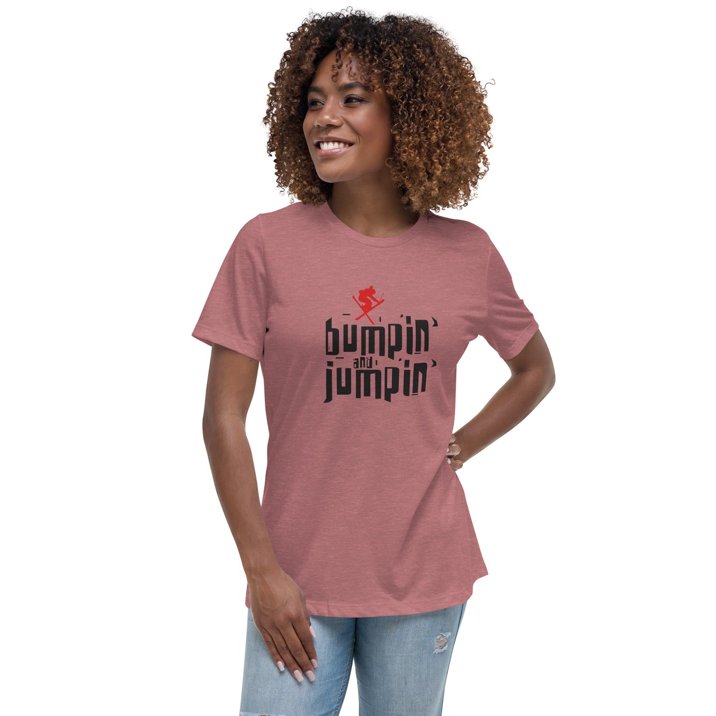 CS0039 - 02001 - Bumpin' and Jumpin' Women's Relaxed T-Shirt