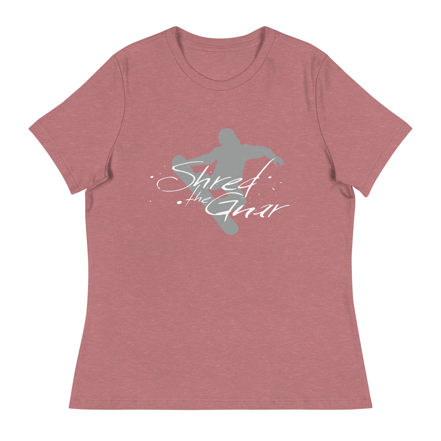 CS0021 - 02001 - Shred the Gnar Women's Relaxed T-Shirt