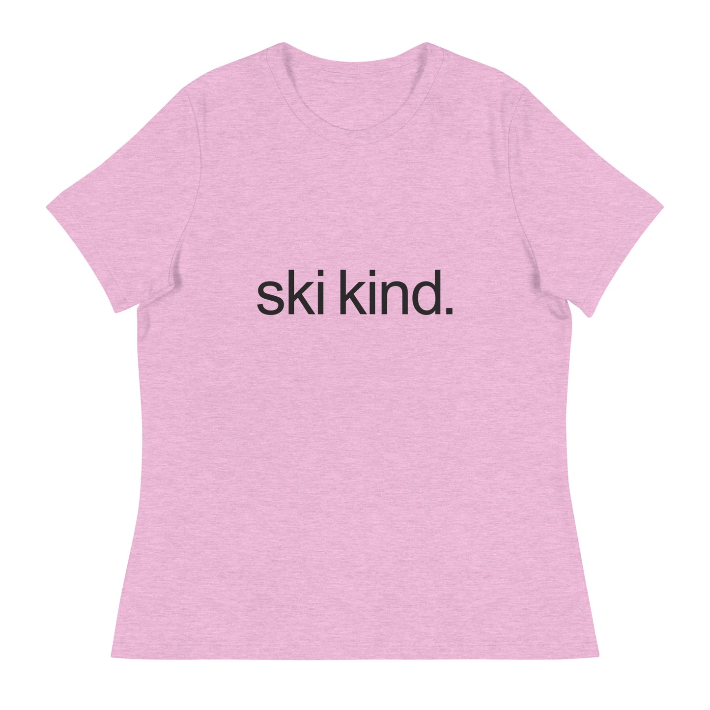 CS0017 - 02001 - ski kind Women's Relaxed T-Shirt