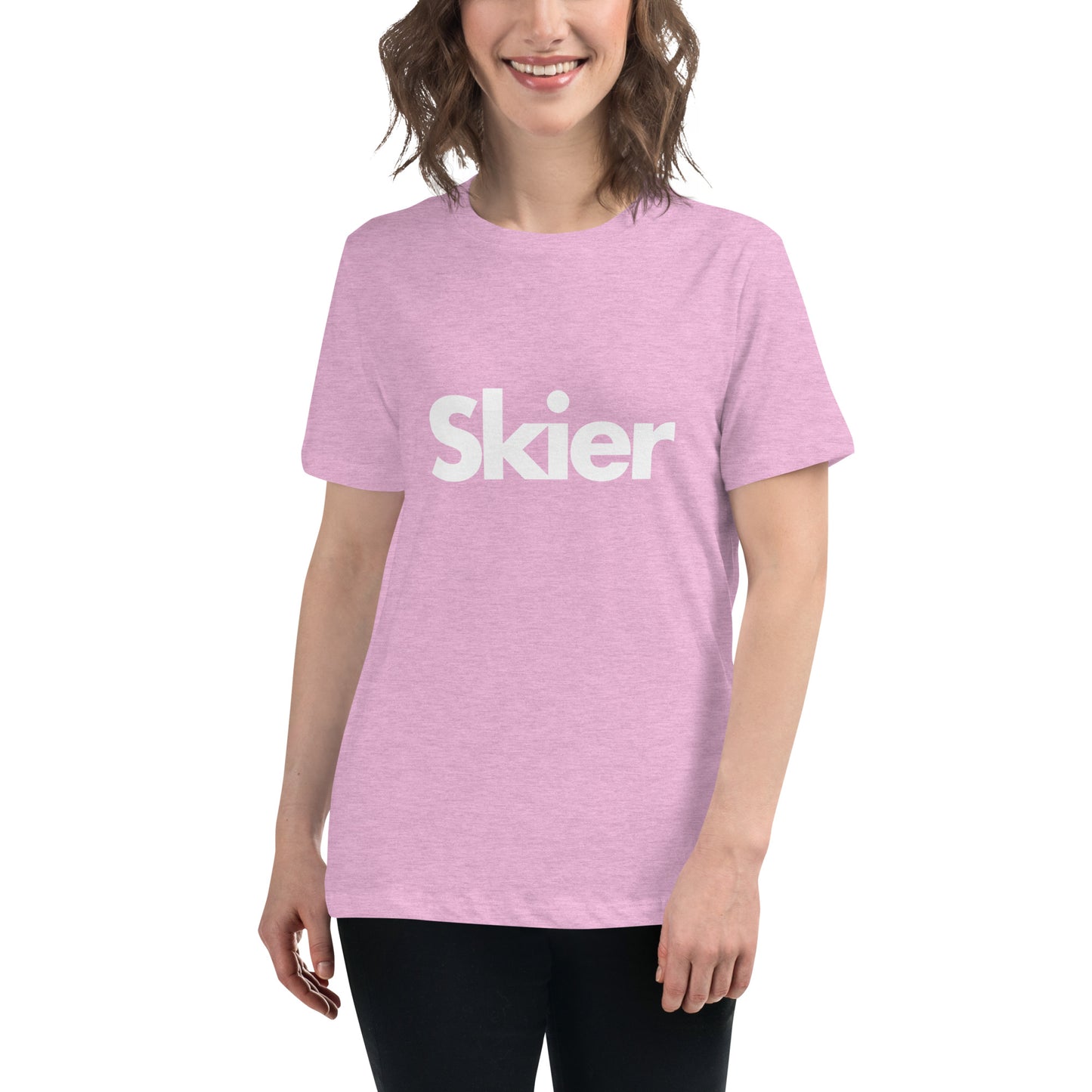 CS0020 - 02001 - Skier Women's Relaxed T-Shirt