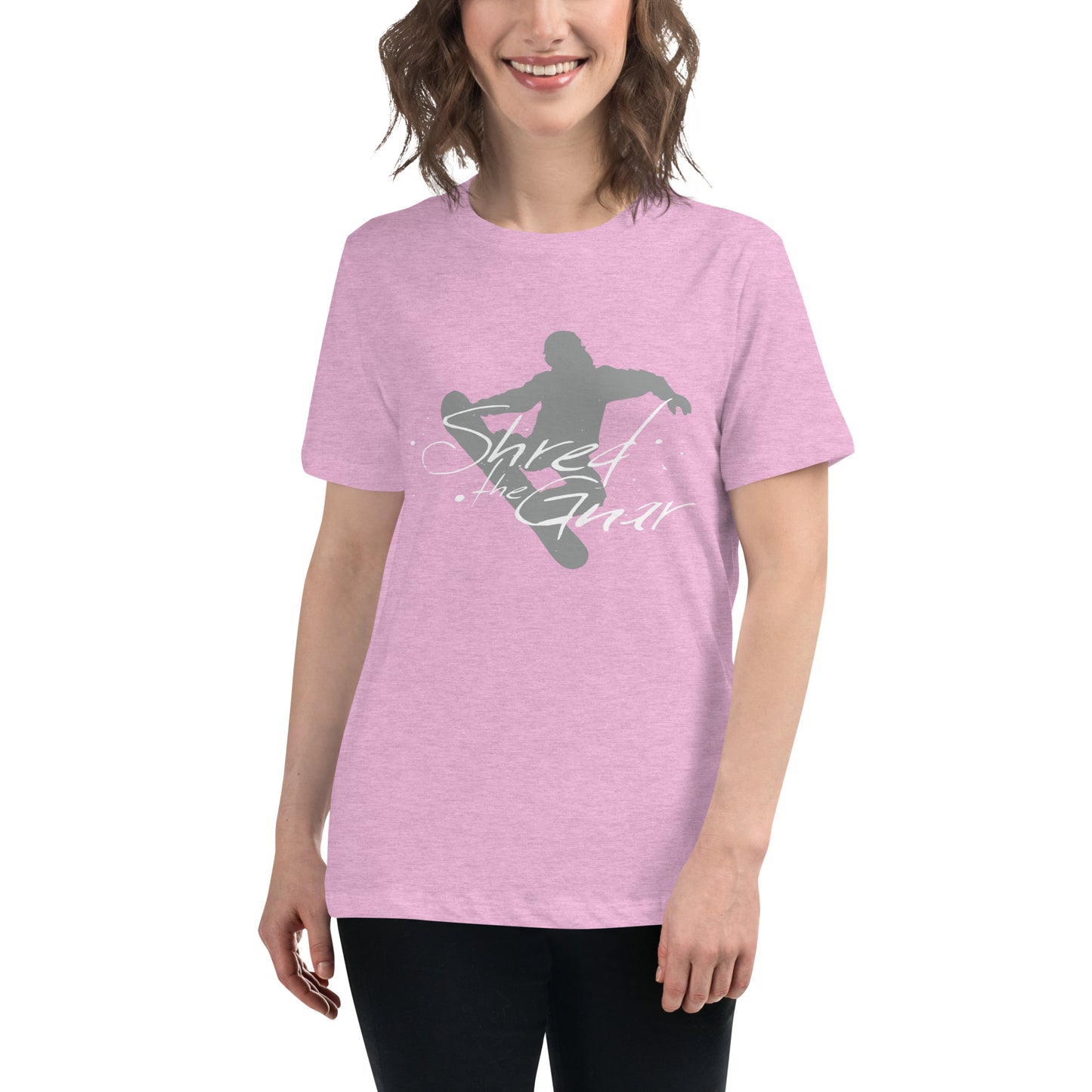 CS0021 - 02001 - Shred the Gnar Women's Relaxed T-Shirt