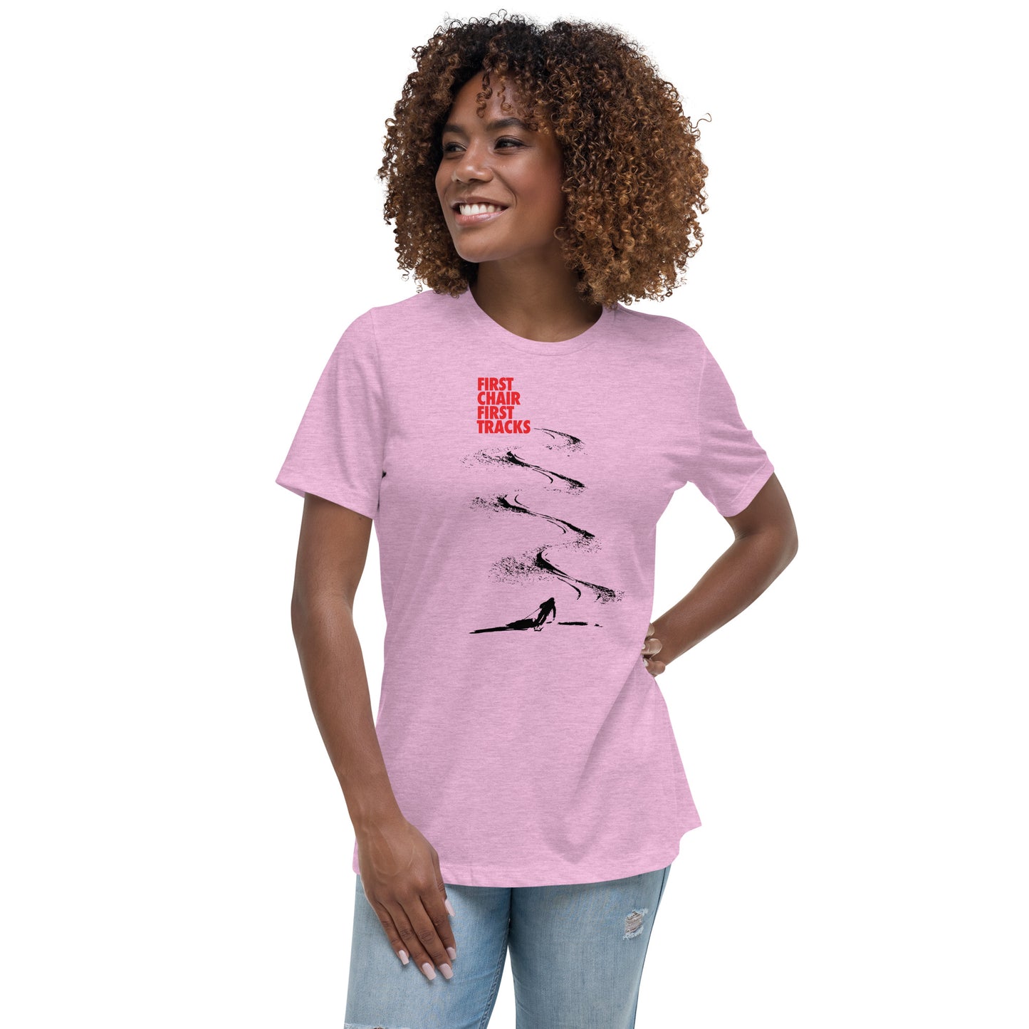 CS0042 - 02001 - First Chair First Tracks Women's Relaxed T-Shirt