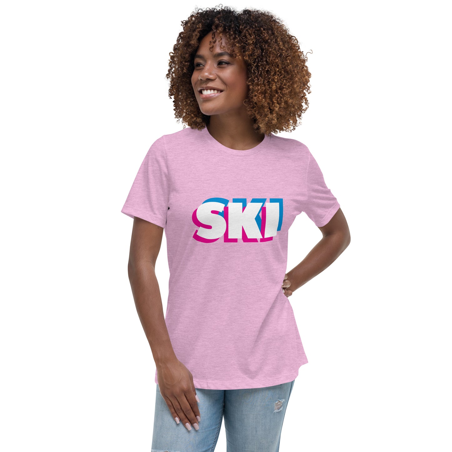 CS0058 - 02001 - 3D SKI Women's Relaxed T-Shirt