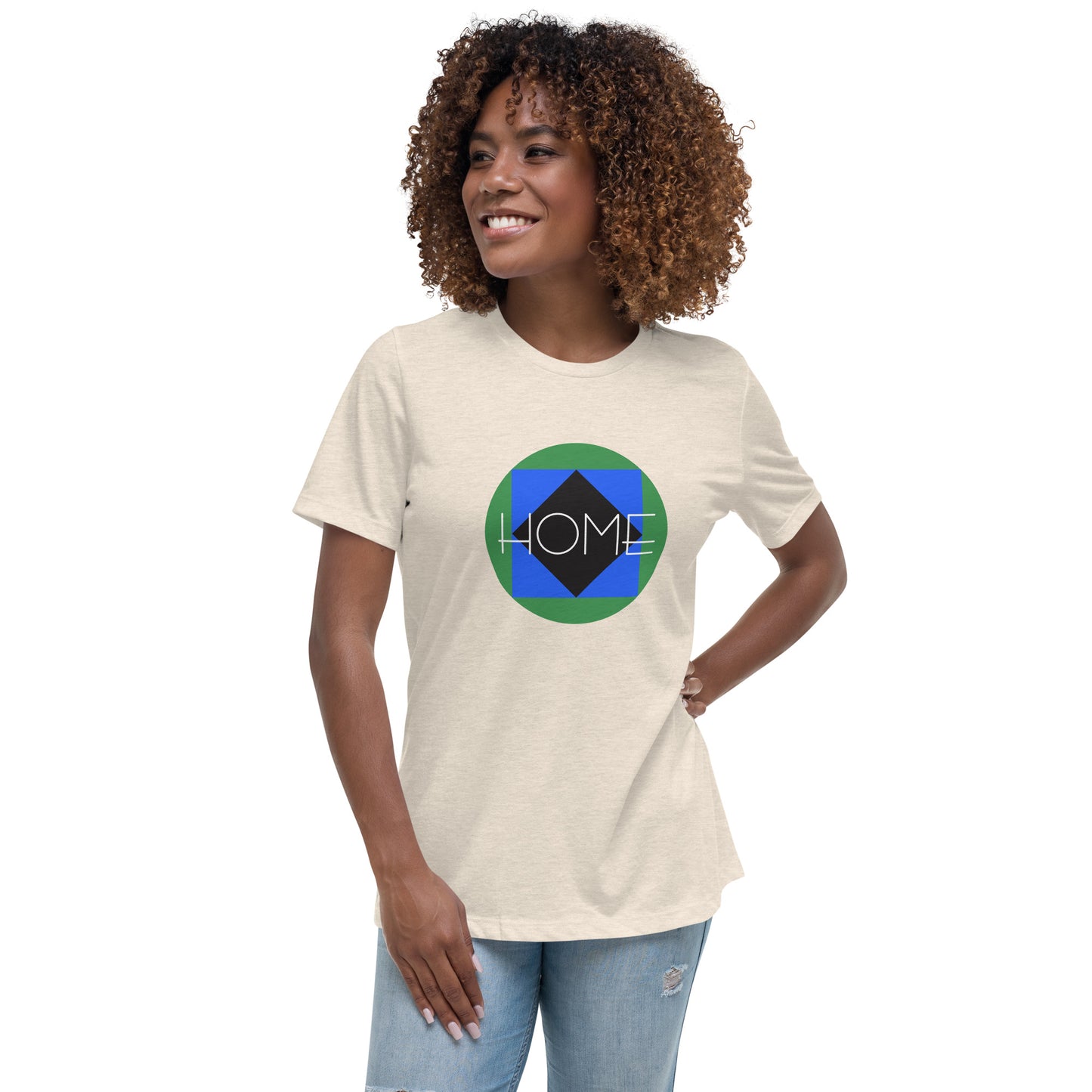 CS0023 - 02001 - Trail Icons Home Women's Relaxed T-Shirt