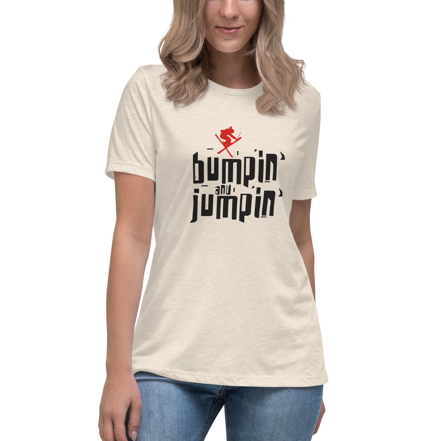 CS0039 - 02001 - Bumpin' and Jumpin' Women's Relaxed T-Shirt