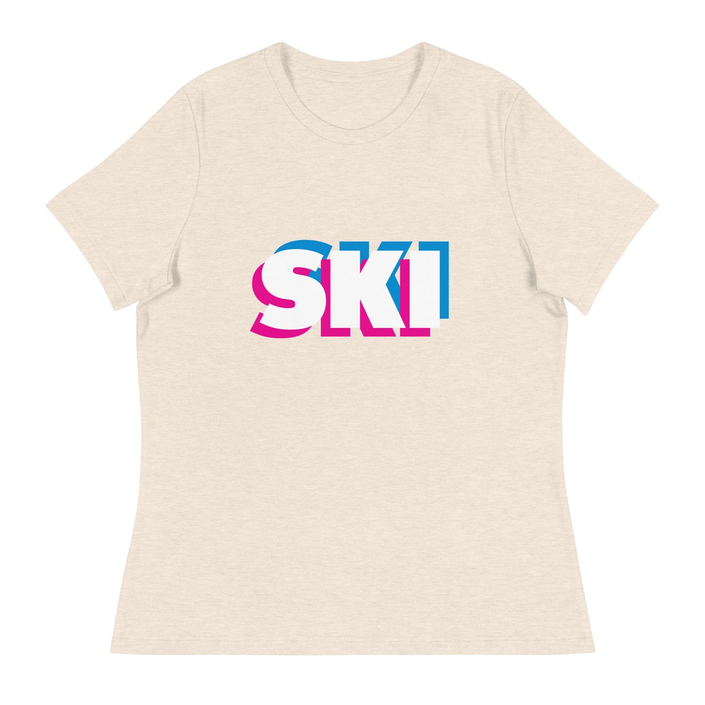 CS0058 - 02001 - 3D SKI Women's Relaxed T-Shirt