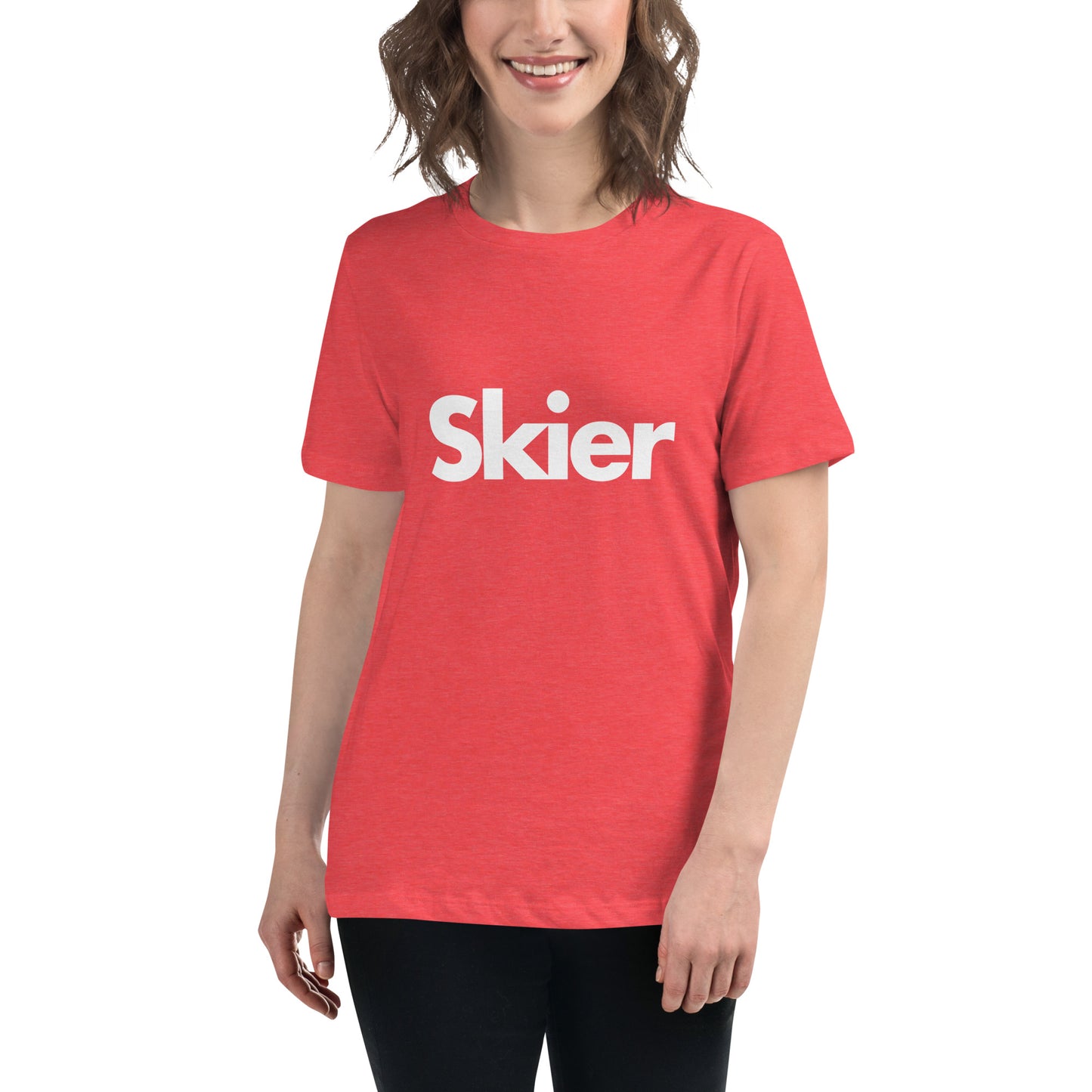 CS0020 - 02001 - Skier Women's Relaxed T-Shirt