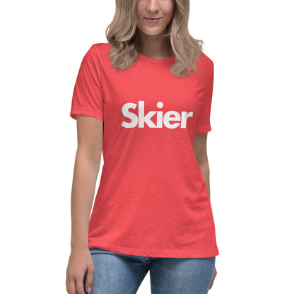 CS0020 - 02001 - Skier Women's Relaxed T-Shirt