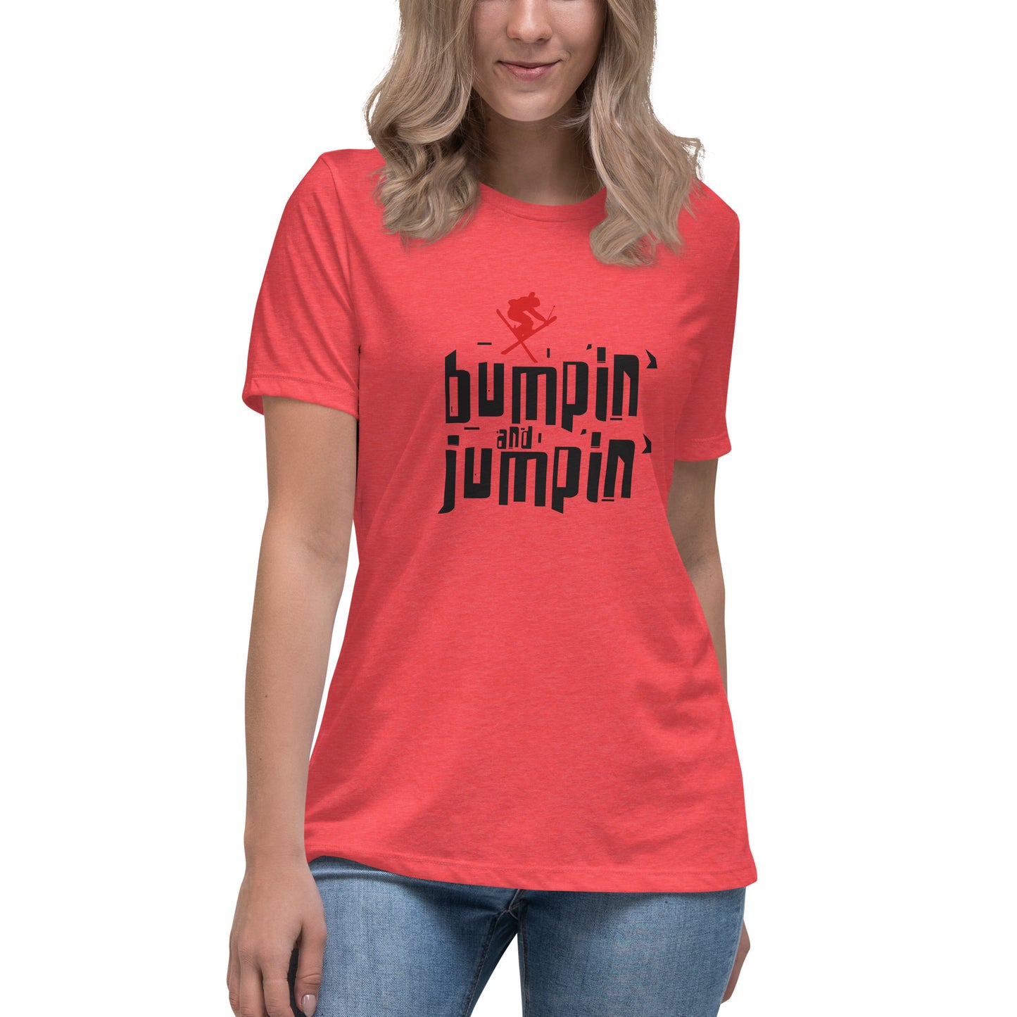 CS0039 - 02001 - Bumpin' and Jumpin' Women's Relaxed T-Shirt