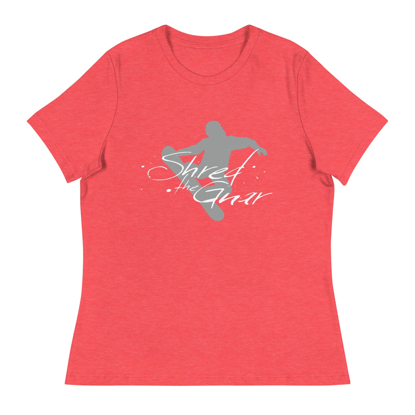 CS0021 - 02001 - Shred the Gnar Women's Relaxed T-Shirt