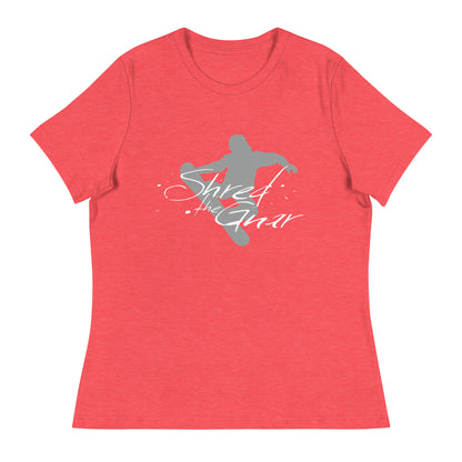 CS0021 - 02001 - Shred the Gnar Women's Relaxed T-Shirt