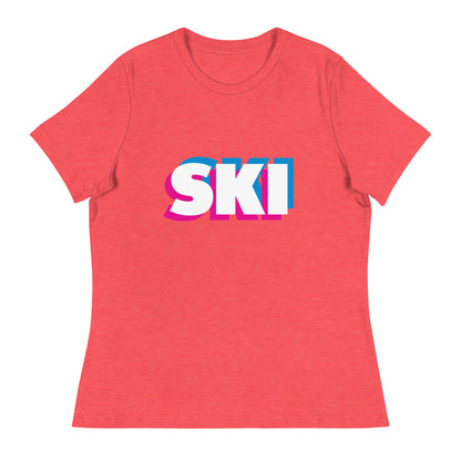 CS0058 - 02001 - 3D SKI Women's Relaxed T-Shirt