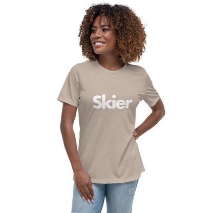 CS0020 - 02001 - Skier Women's Relaxed T-Shirt