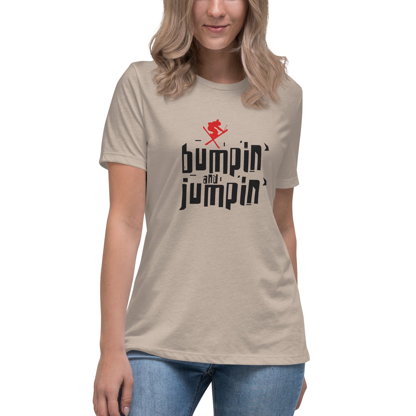 CS0039 - 02001 - Bumpin' and Jumpin' Women's Relaxed T-Shirt