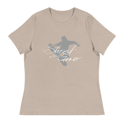 CS0021 - 02001 - Shred the Gnar Women's Relaxed T-Shirt