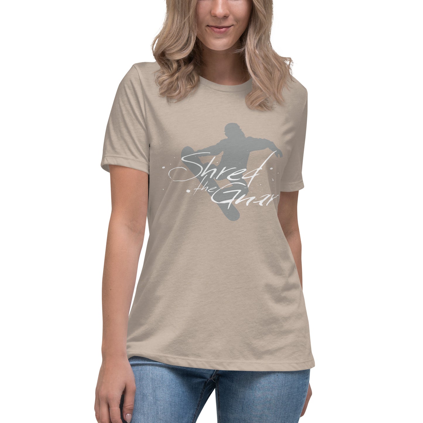 CS0021 - 02001 - Shred the Gnar Women's Relaxed T-Shirt