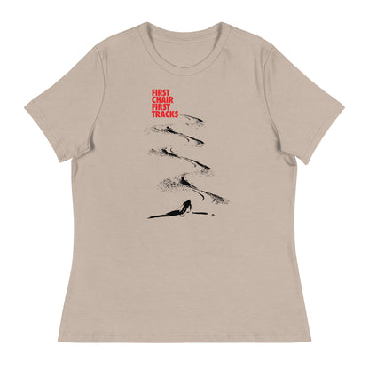 CS0042 - 02001 - First Chair First Tracks Women's Relaxed T-Shirt