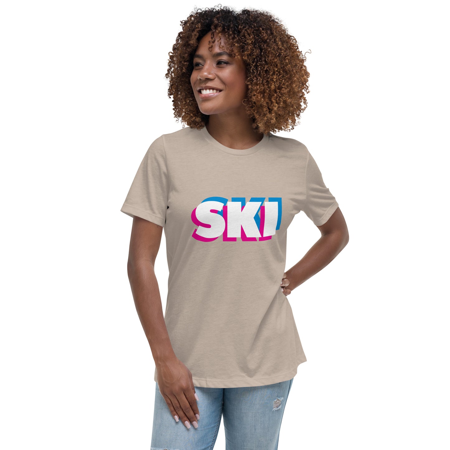 CS0058 - 02001 - 3D SKI Women's Relaxed T-Shirt