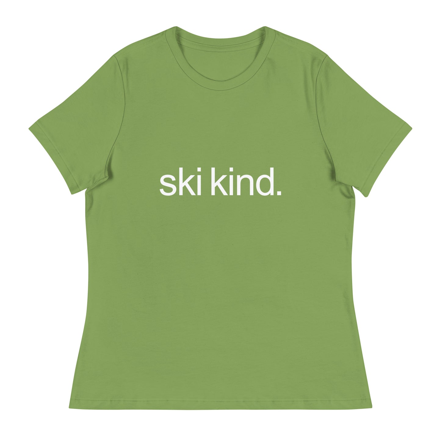 CS0017 - 02001 - ski kind Women's Relaxed T-Shirt