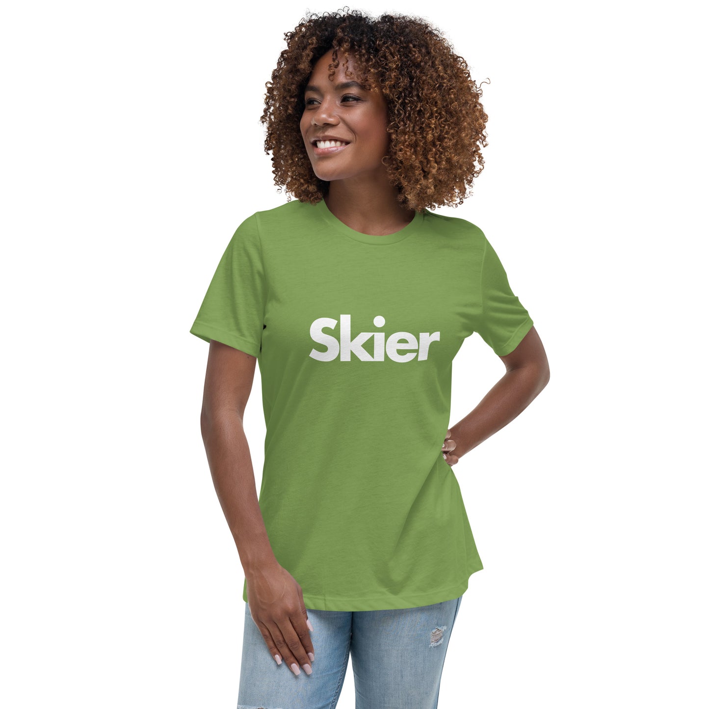 CS0020 - 02001 - Skier Women's Relaxed T-Shirt