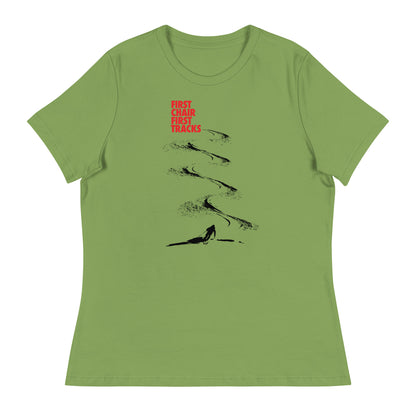 CS0042 - 02001 - First Chair First Tracks Women's Relaxed T-Shirt