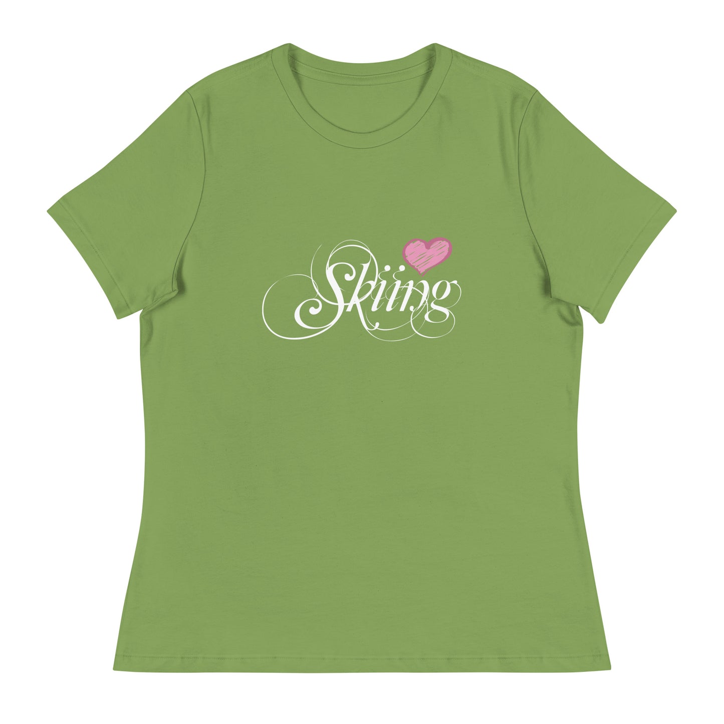 CS0047 - 02001 - Love Skiing/Women's Relaxed T-Shirt