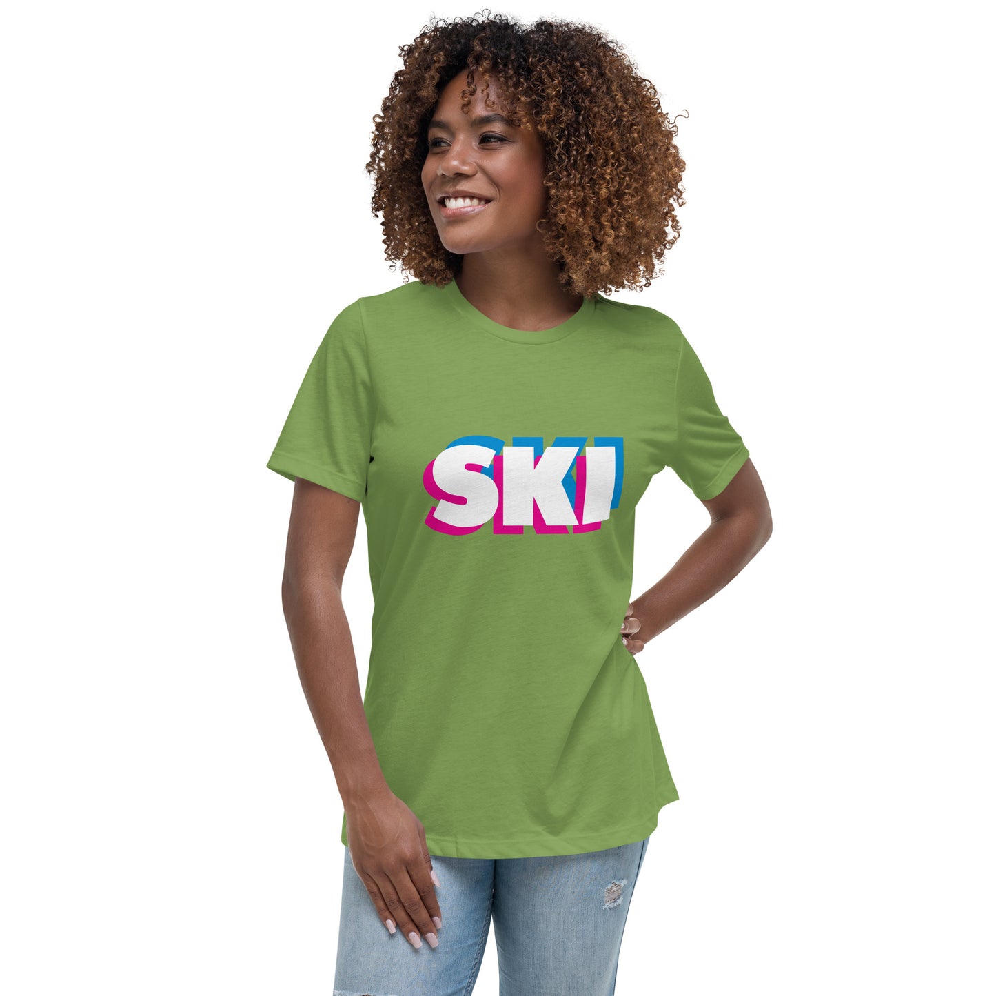 CS0058 - 02001 - 3D SKI Women's Relaxed T-Shirt