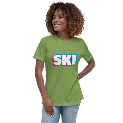 CS0058 - 02001 - 3D SKI Women's Relaxed T-Shirt