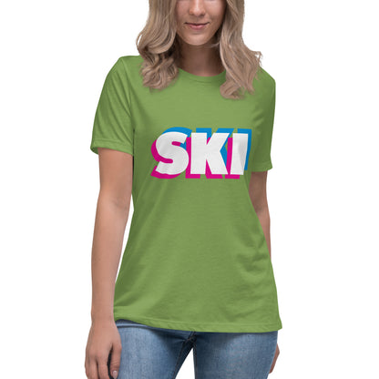 CS0058 - 02001 - 3D SKI Women's Relaxed T-Shirt