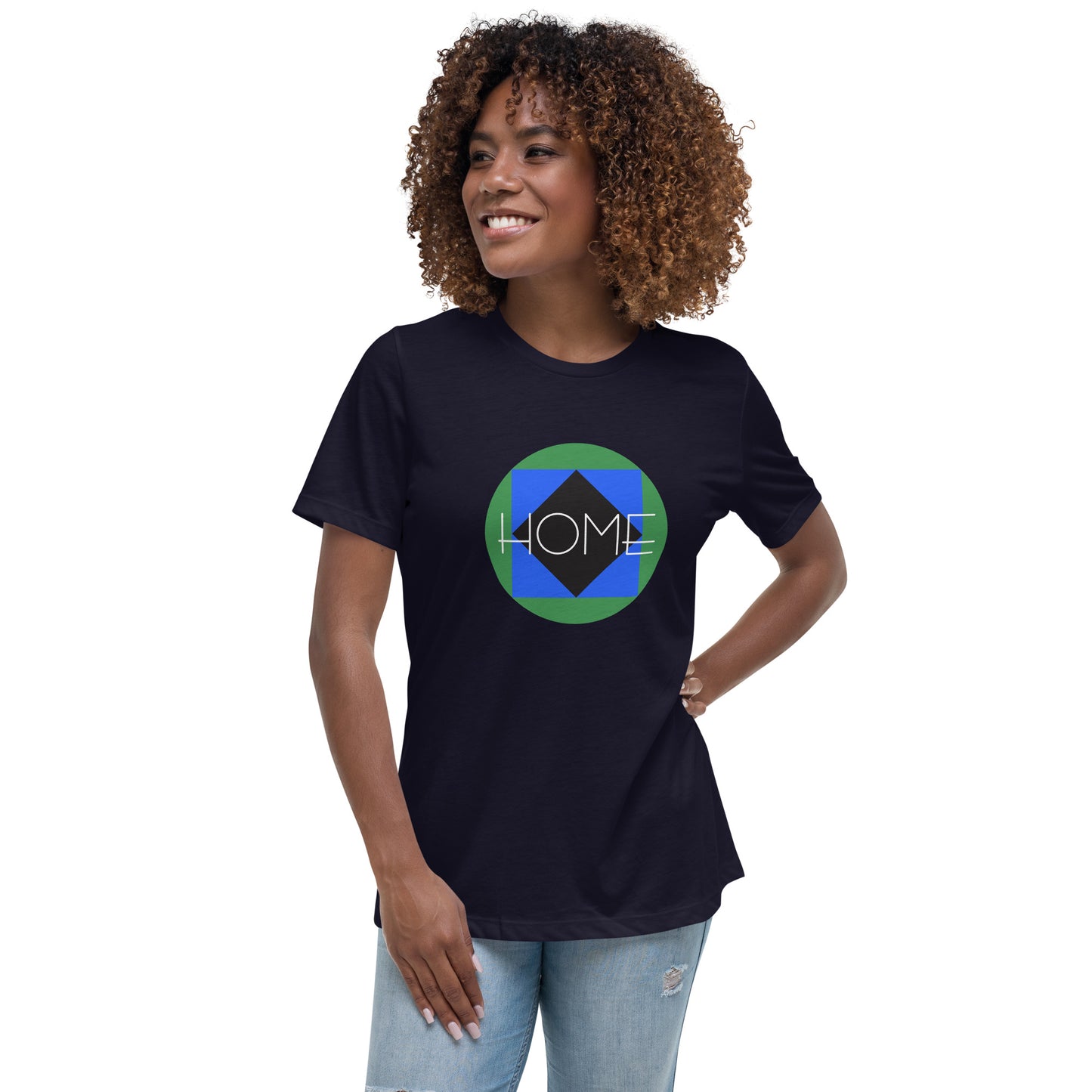 CS0023 - 02001 - Trail Icons Home Women's Relaxed T-Shirt