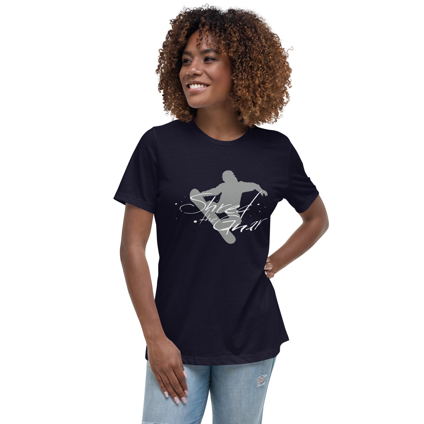 CS0021 - 02001 - Shred the Gnar Women's Relaxed T-Shirt