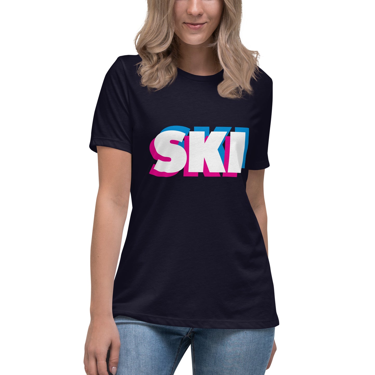 CS0058 - 02001 - 3D SKI Women's Relaxed T-Shirt