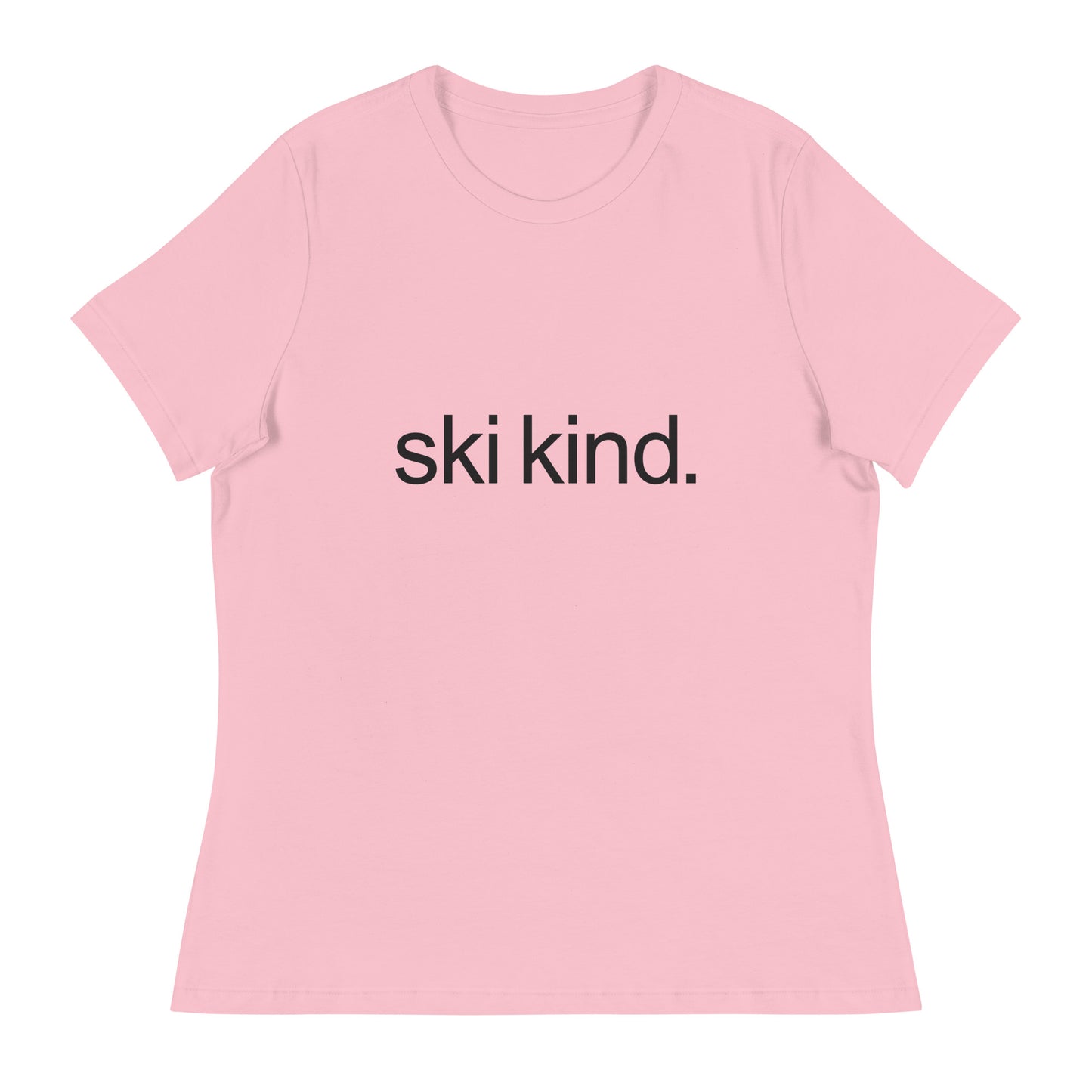 CS0017 - 02001 - ski kind Women's Relaxed T-Shirt