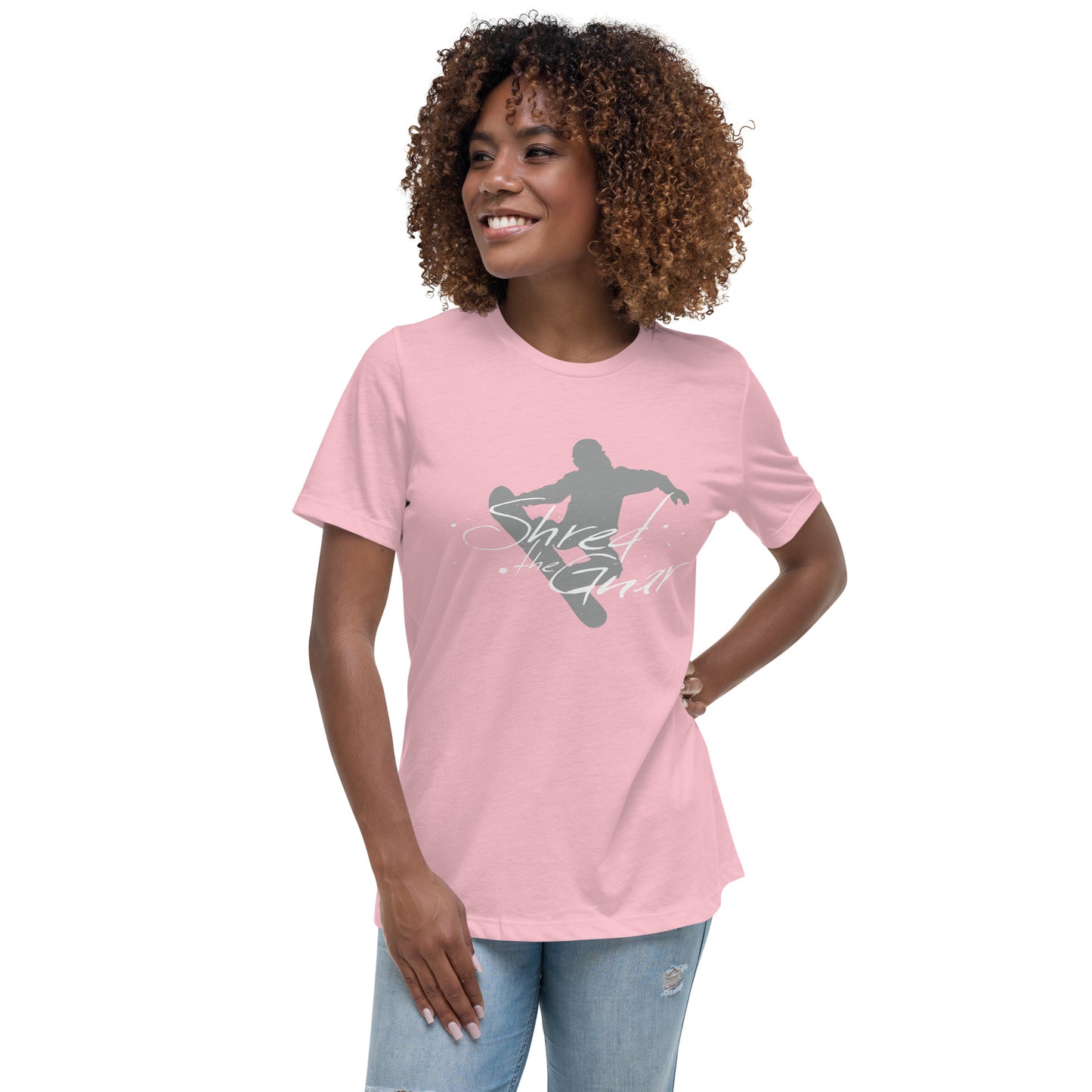 CS0021 - 02001 - Shred the Gnar Women's Relaxed T-Shirt