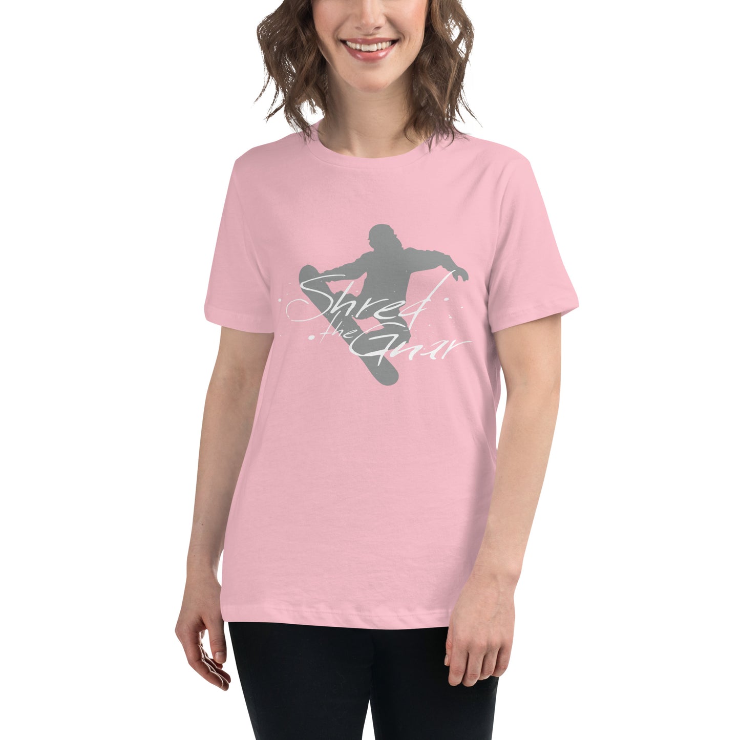 CS0021 - 02001 - Shred the Gnar Women's Relaxed T-Shirt