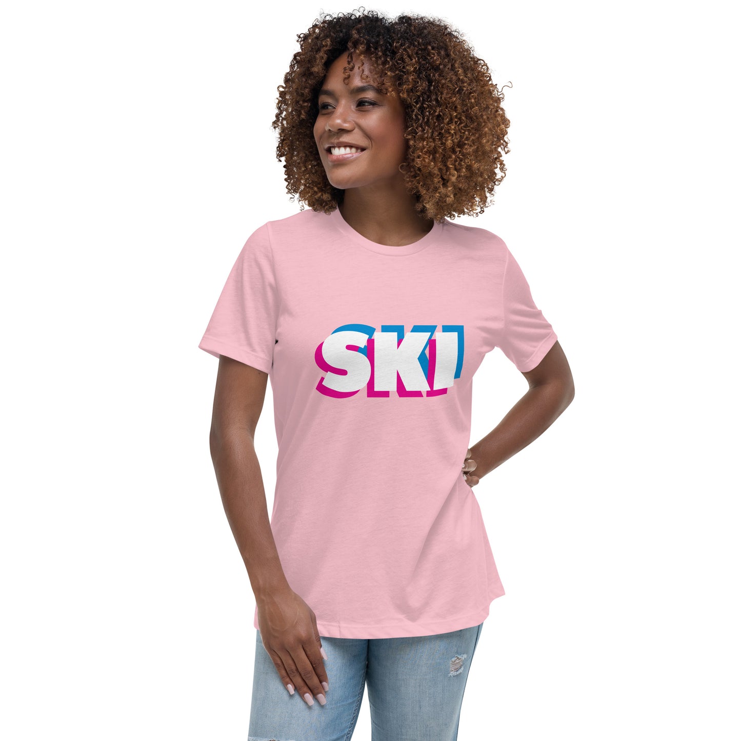 CS0058 - 02001 - 3D SKI Women's Relaxed T-Shirt