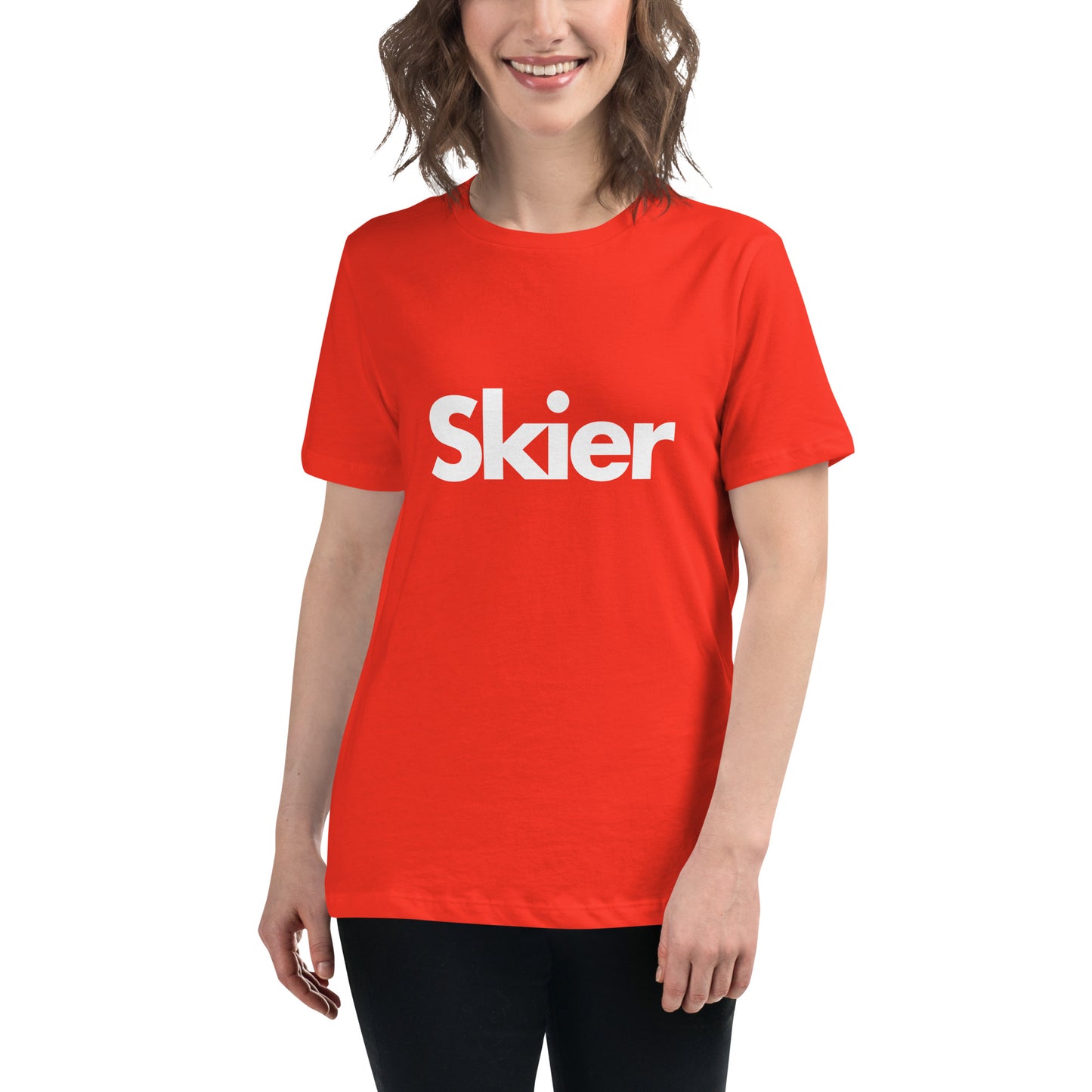 CS0020 - 02001 - Skier Women's Relaxed T-Shirt