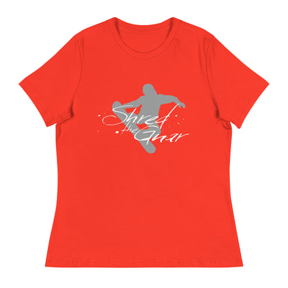 CS0021 - 02001 - Shred the Gnar Women's Relaxed T-Shirt