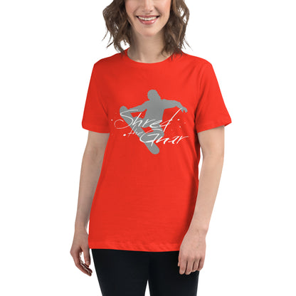 CS0021 - 02001 - Shred the Gnar Women's Relaxed T-Shirt