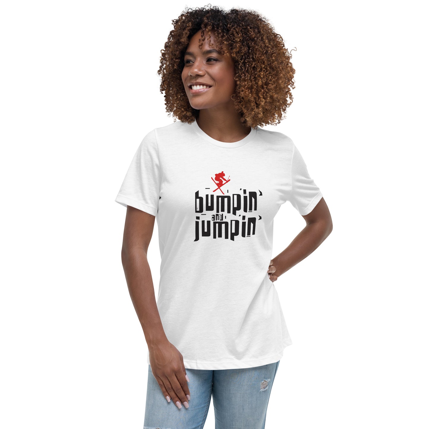 CS0039 - 02001 - Bumpin' and Jumpin' Women's Relaxed T-Shirt