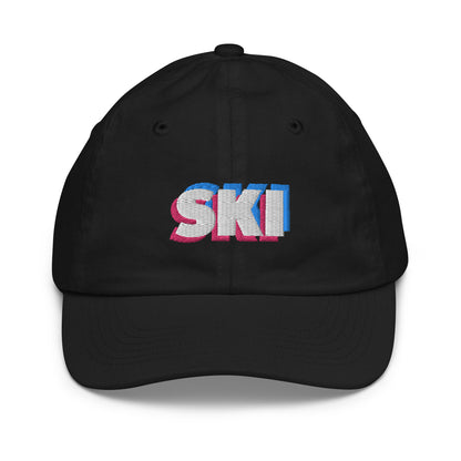 CS0058 - 04002 - 3D SKI Youth Baseball Cap