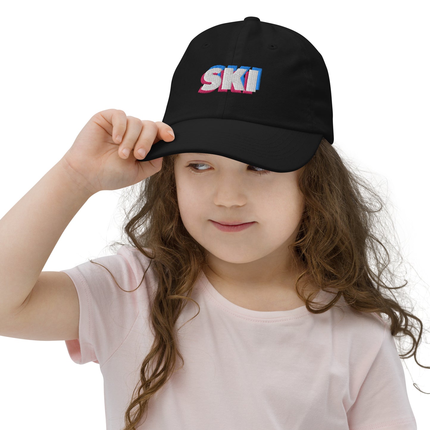 CS0058 - 04002 - 3D SKI Youth Baseball Cap