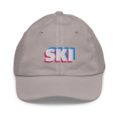 CS0058 - 04002 - 3D SKI Youth Baseball Cap