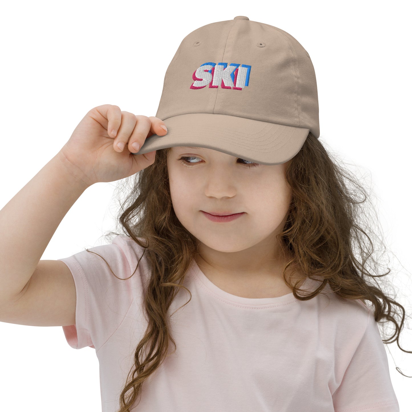 CS0058 - 04002 - 3D SKI Youth Baseball Cap