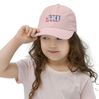 CS0058 - 04002 - 3D SKI Youth Baseball Cap