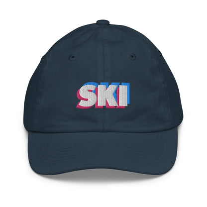 CS0058 - 04002 - 3D SKI Youth Baseball Cap