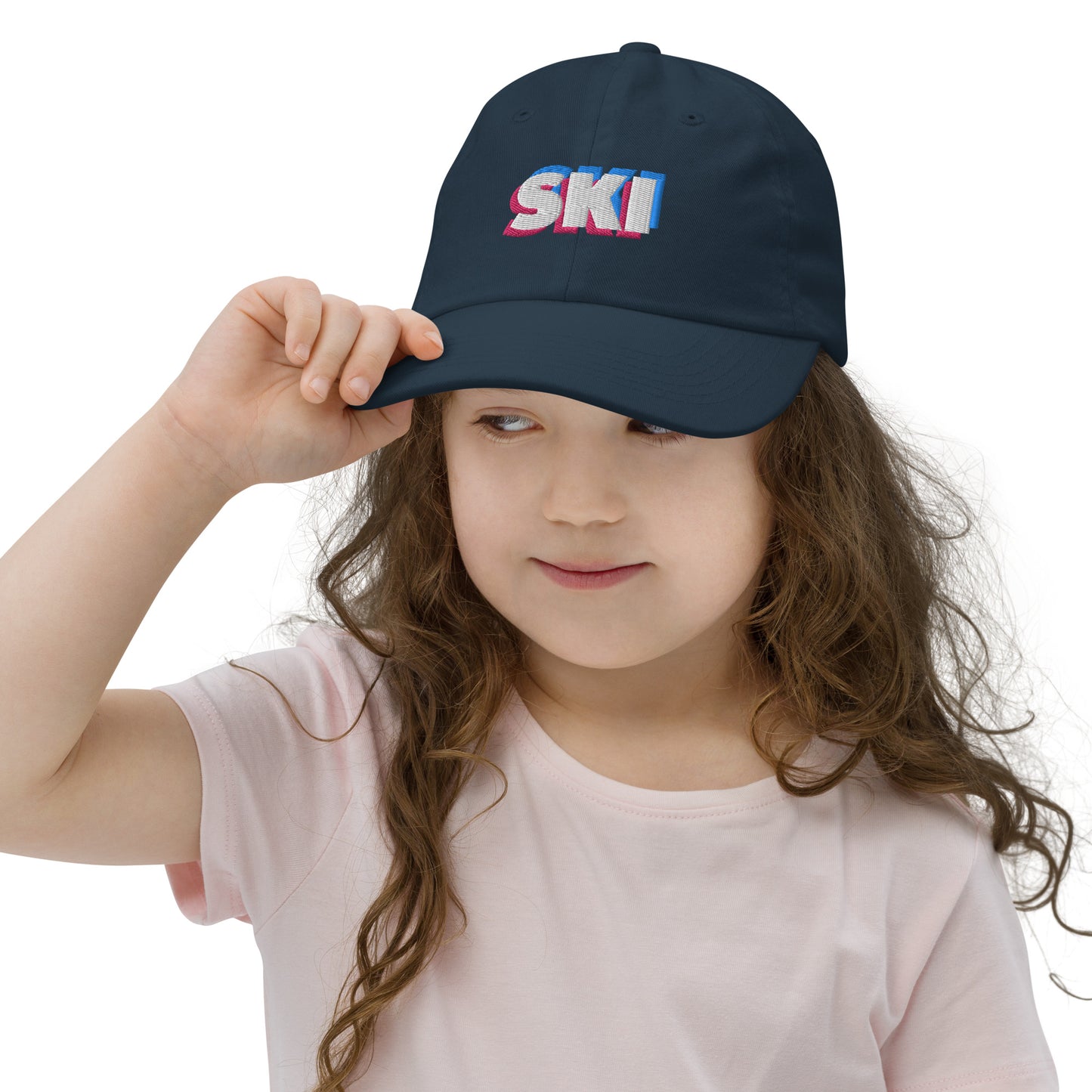 CS0058 - 04002 - 3D SKI Youth Baseball Cap