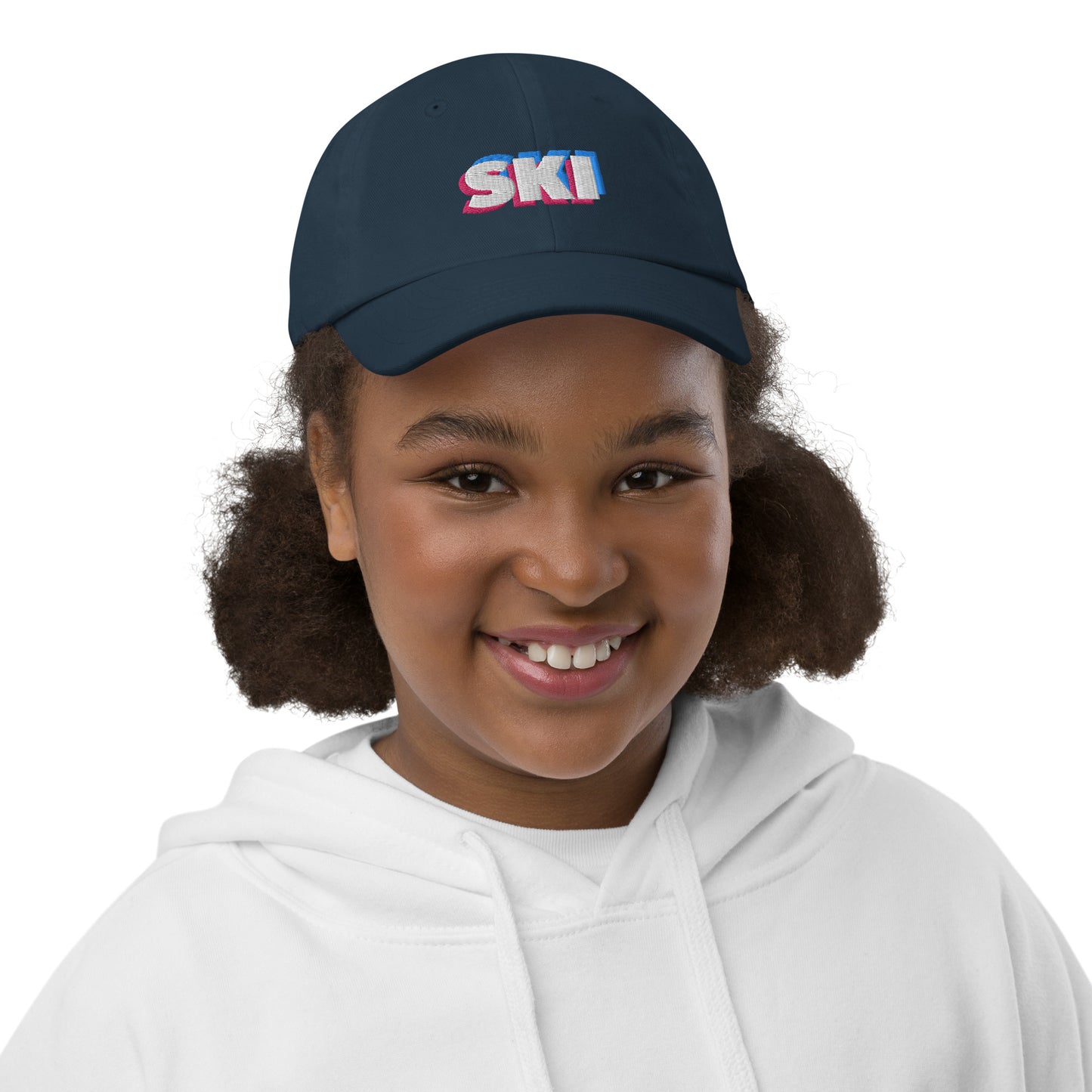 CS0058 - 04002 - 3D SKI Youth Baseball Cap