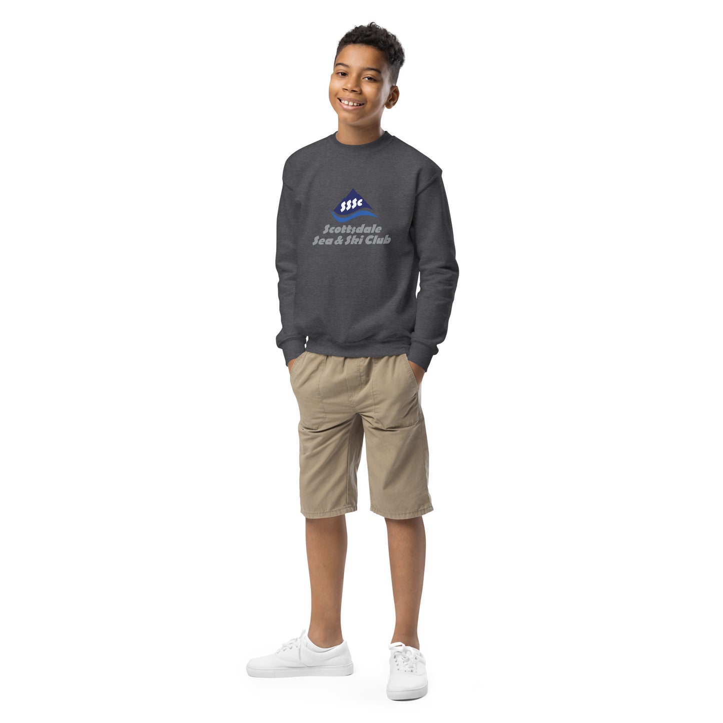 SSASC0046 - 03005 Unisex Youth Crewneck Sweatshirt